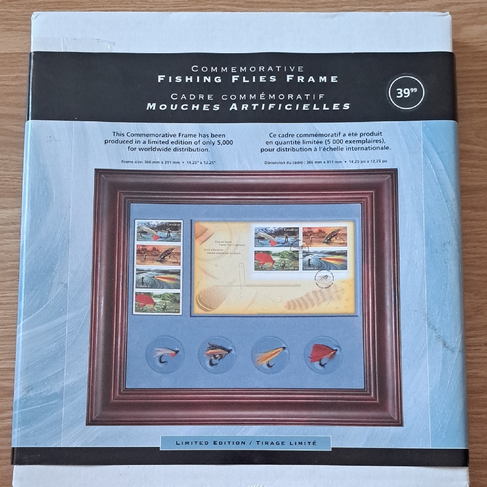 Commemorative Fishing Flies Frame